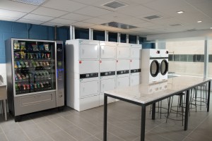 Laundry room with new venting